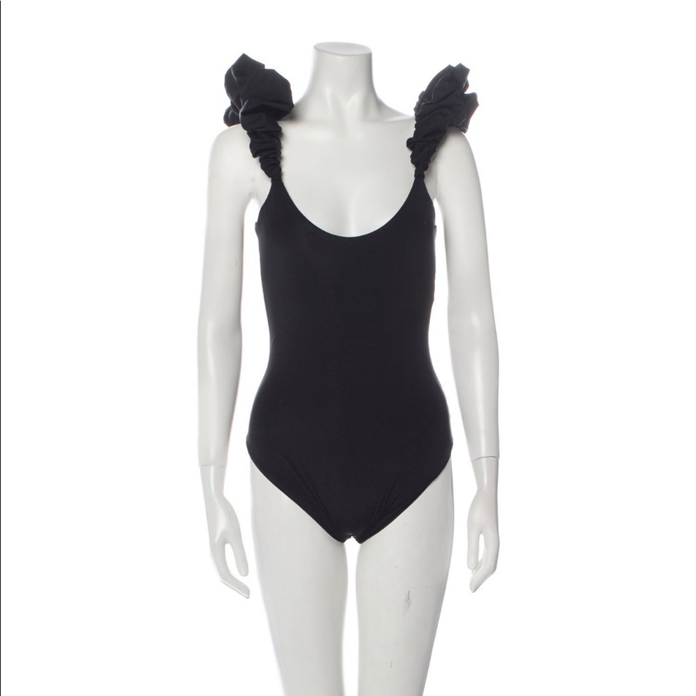 Maygel Coronel Black Joyce Swimsuit NWT